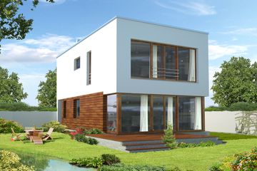  Projekt domu Tottori DCP269 (WOB1146) - projekt domu z pełnym piętrem - Zdjęcie 2
