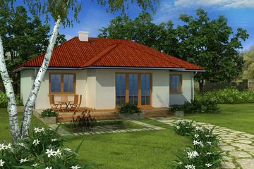  Projekt domu Domek Kaszubski (014 LT) (SLF1027) - projekt domu parterowego - Zdjęcie 2
