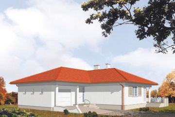  Projekt domu Libra (KSA1274) - projekt domu parterowego - Zdjęcie 2