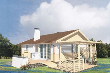  Projekt domu Pantera (KSA1278) - projekt domu parterowego - Zdjęcie 2