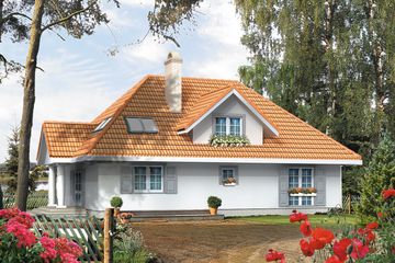  Projekt domu Murena (BSA1210) - projekt domu parterowego z poddaszem - Zdjęcie 2