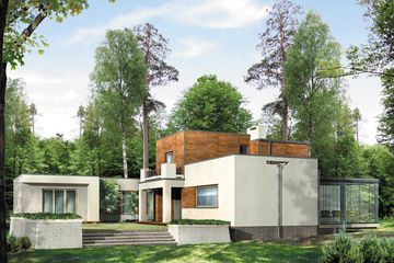  Projekt domu Arkadia (BSA1216) - projekt domu z pełnym piętrem - Zdjęcie 2