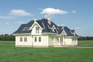  Projekt domu Piast - murowana – ceramika (KRD1186) - projekt domu parterowego z poddaszem - Zdjęcie 2