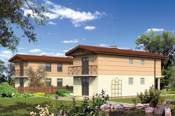  Projekt domu WB-0022 (KRA3581) - projekt domu z pełnym piętrem - Zdjęcie 2