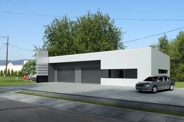  Projekt magazynu PS-SS-V1 (SLR1002) - projekt magazynu parterowego - Zdjęcie 1