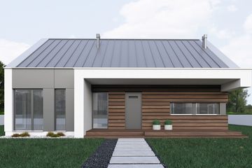  Projekt domu FX-3 (PZB1009) - projekt domu parterowego - Zdjęcie 5