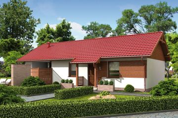  Projekt domu Riwiera (SLN2228) - projekt domu parterowego - Zdjęcie 1