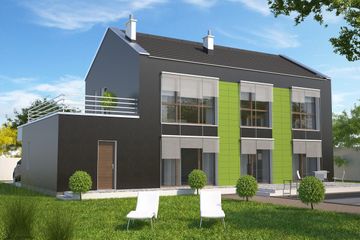  Projekt domu Santos III DCP308b (WOB1540) - projekt domu z pełnym piętrem - Zdjęcie 1