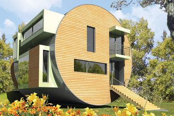  Projekt domu Cylinder (WRC1718) - projekt domu z pełnym piętrem - Zdjęcie 1