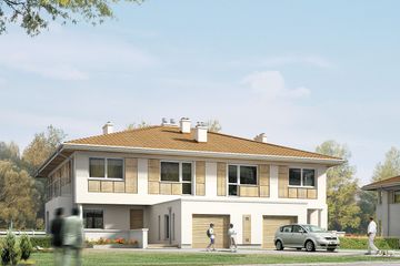  Projekt domu Larus (BSA1414) - projekt domu z pełnym piętrem - Zdjęcie 1