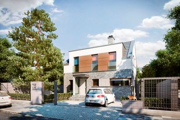  Projekt domu Adam (PRA1133) - projekt domu parterowego z poddaszem - Zdjęcie 2