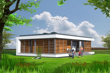  Projekt domu MD-7 (KKA1002) - projekt domu parterowego - Zdjęcie 1