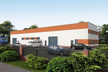  Projekt budynku gospodarczego G313 budynek gospodarczy (SLN2133) - projekt budynku parterowego - Zdjęcie 1