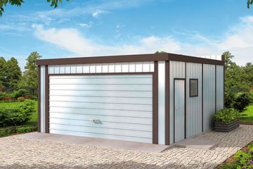  Projekt budynku gospodarczego GB25 projekt budynku gospodarczego (SLN2137) - projekt budynku parterowego - Zdjęcie 1