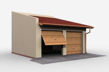 Projekt garażu G27 (SLN1123) - projekt garażu parterowego - Zdjęcie 1