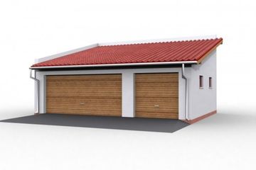  Projekt garażu G16 (SLN1010) - projekt garażu parterowego - Zdjęcie 1