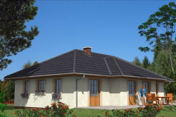  Projekt domu L-65 Dom tradycyjny (BBD1091) - projekt domu parterowego - Zdjęcie 1