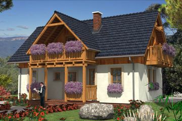  Projekt domu L-30 Dom tradycyjny (BBD1037) - projekt domu parterowego z poddaszem - Zdjęcie 1