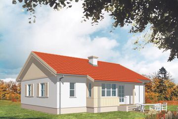  Projekt domu Sparta (KSA1061) - projekt domu parterowego - Zdjęcie 1