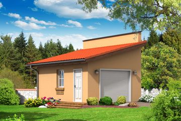  Projekt garażu g 1 (05) (KRP1529) - projekt garażu parterowego - Zdjęcie 1