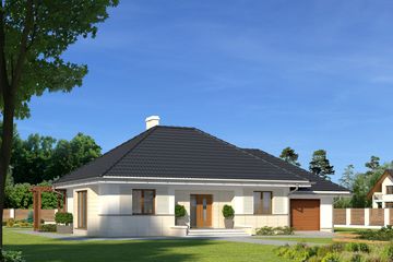  Projekt domu Libra (BSA1842) - projekt domu parterowego - Zdjęcie 1