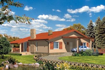  Projekt domu WB-3315 (KRA3534) - projekt domu parterowego - Zdjęcie 1