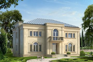  Projekt domu Amadeusz (BSA1534) - projekt domu z pełnym piętrem - Zdjęcie 1