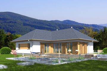  Projekt domu Sydney (BBE1023) - projekt domu parterowego - Zdjęcie 1