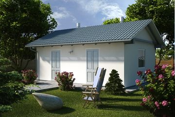  Projekt budynku gospodarczego G3 - Budynek gospodarczy (PRA1002) - projekt budynku parterowego - Zdjęcie 1