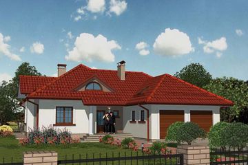  Projekt domu APS 109 (LUA1152) - projekt domu parterowego - Zdjęcie 1