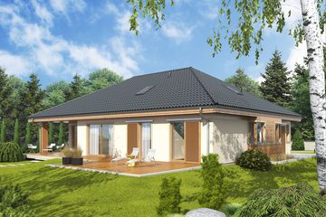  Projekt domu Andrea G1 (WRC1997) - projekt domu parterowego - Zdjęcie 1