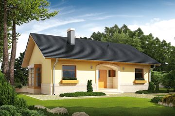  Projekt domu Erin (WRC2000) - projekt domu parterowego - Zdjęcie 1