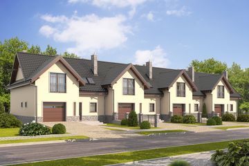  Projekt domu Simba G1 (WRC2001) - projekt domu parterowego z poddaszem - Zdjęcie 1