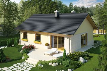  Projekt domu Erin II (WRC2005) - projekt domu parterowego - Zdjęcie 3