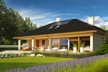  Projekt domu Alan IV G2 (WRC2008) - projekt domu parterowego - Zdjęcie 1