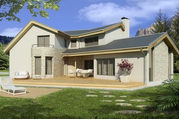  Projekt domu Bursztyn A garaż (WRD1315) - projekt domu parterowego z poddaszem - Zdjęcie 1