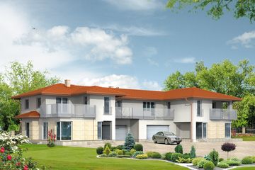  Projekt domu Hydra (BSA1464) - projekt domu z pełnym piętrem - Zdjęcie 1