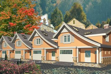  Projekt domu Irma z garażem 1-st. szeregówka (WRF1211) - projekt domu parterowego z poddaszem - Zdjęcie 1