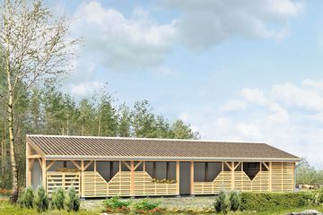  Projekt altany Altanka 2 (BSA1488) - projekt altany parterowego - Zdjęcie 1