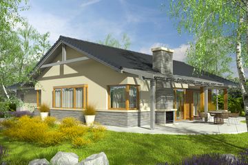  Projekt domu Selena G2 (WRC1951) - projekt domu parterowego - Zdjęcie 1
