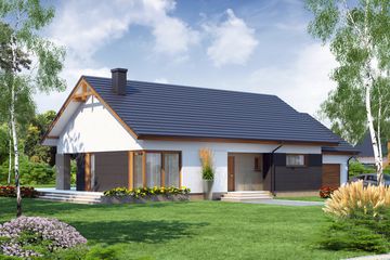  Projekt domu Midas (WRW1145) - projekt domu parterowego - Zdjęcie 1