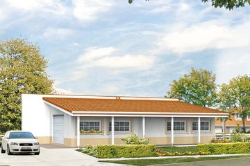  Projekt garażu G13 (BSA1514) - projekt garażu parterowego - Zdjęcie 1