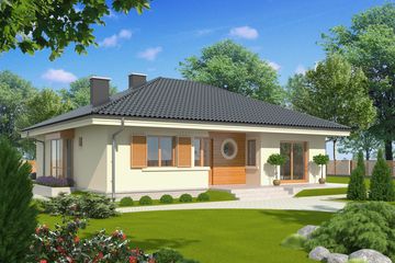  Projekt domu Franczi II (WRC1960) - projekt domu parterowego - Zdjęcie 1
