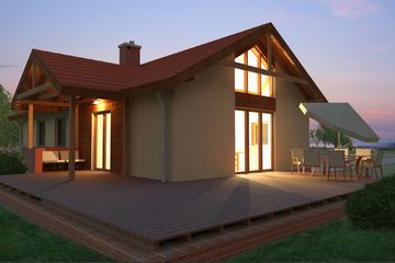  Projekt domu 031 Meus (GDB1015) - projekt domu parterowego - Zdjęcie 1