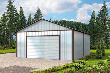  Projekt budynku gospodarczego GB20 projekt budynku gospodarczego (SLN2124) - projekt budynku parterowego - Zdjęcie 1