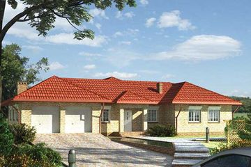  Projekt domu Kamieniec - szkielet drewniany lekki (KRD2011) - projekt domu parterowego - Zdjęcie 1