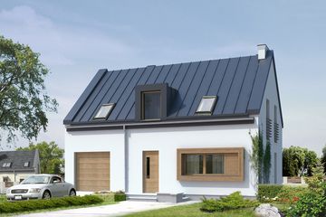  Projekt domu Vigo (BSA1389) - projekt domu parterowego z poddaszem - Zdjęcie 1