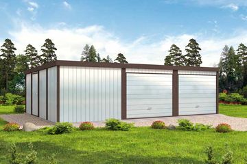  Projekt budynku gospodarczego GB7 projekt budynku gospodarczego (SLN2066) - projekt budynku parterowego - Zdjęcie 1