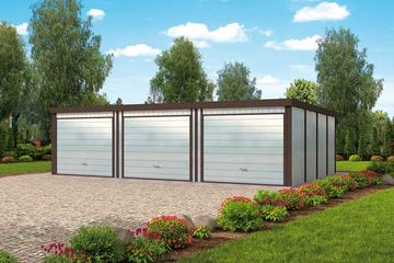  Projekt budynku gospodarczego GB8 projekt budynku gospodarczego (SLN2072) - projekt budynku parterowego - Zdjęcie 1