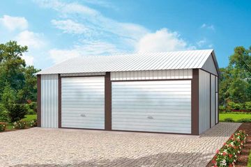  Projekt budynku gospodarczego GB11 projekt budynku gospodarczego (SLN2075) - projekt budynku parterowego - Zdjęcie 1